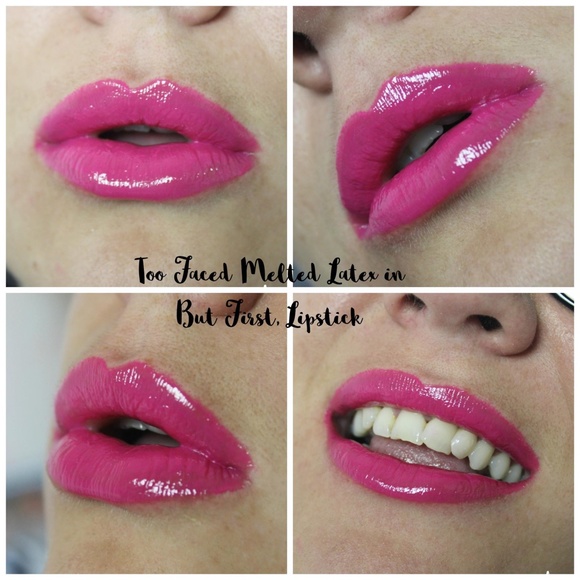 Brand New Too faced melted latex liquid gloss lipstick in But First, - Picture 2 of 4